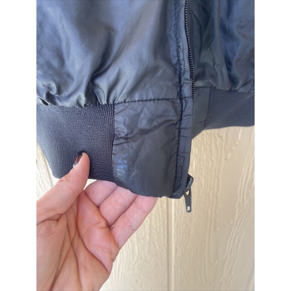 Vintage Chicago Bulls 1992 Kids Chalkline Jacket Wind Breaker Size 14-16 Zip Up - Picture 12 of 16